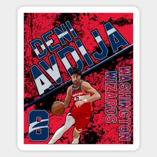 Deni avdija || washington wizards Magnet